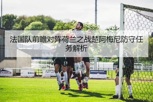 法国队前瞻对阵荷兰之战楚阿梅尼防守任务解析